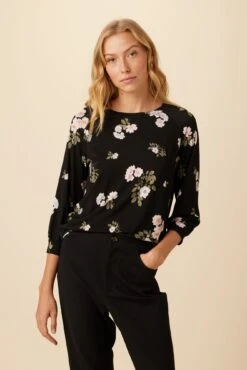 Issa Viscose Knit Tee - Ladera Floral
