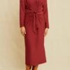 Russo Fleece Dress - Mulberry -Amour Vert 0050 Russo Mulberry 1231 web a97580ed 708c 406b 8838 67fe3e5420b5