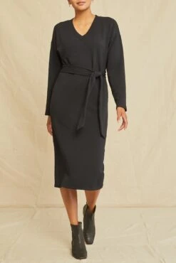 Ava Luxe Fleece Dress
