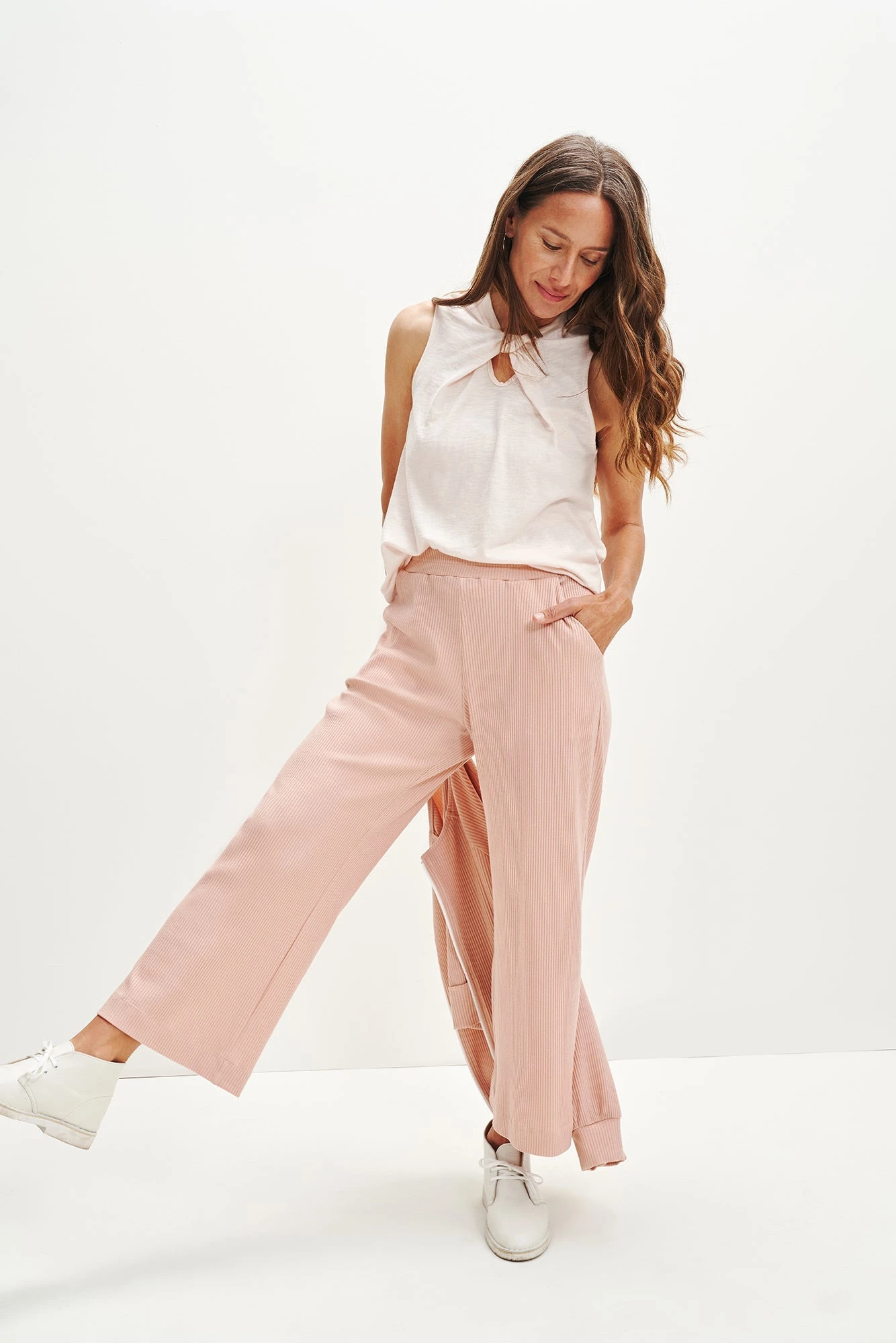 Willow Paris Rib Pants - Rose 7 Willow Paris Rib Pants - Rose - Image 5