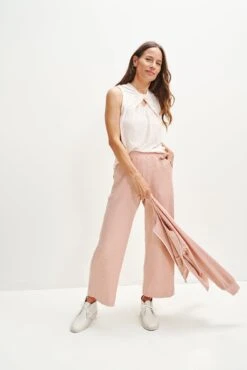 Willow Paris Rib Pants - Rose
