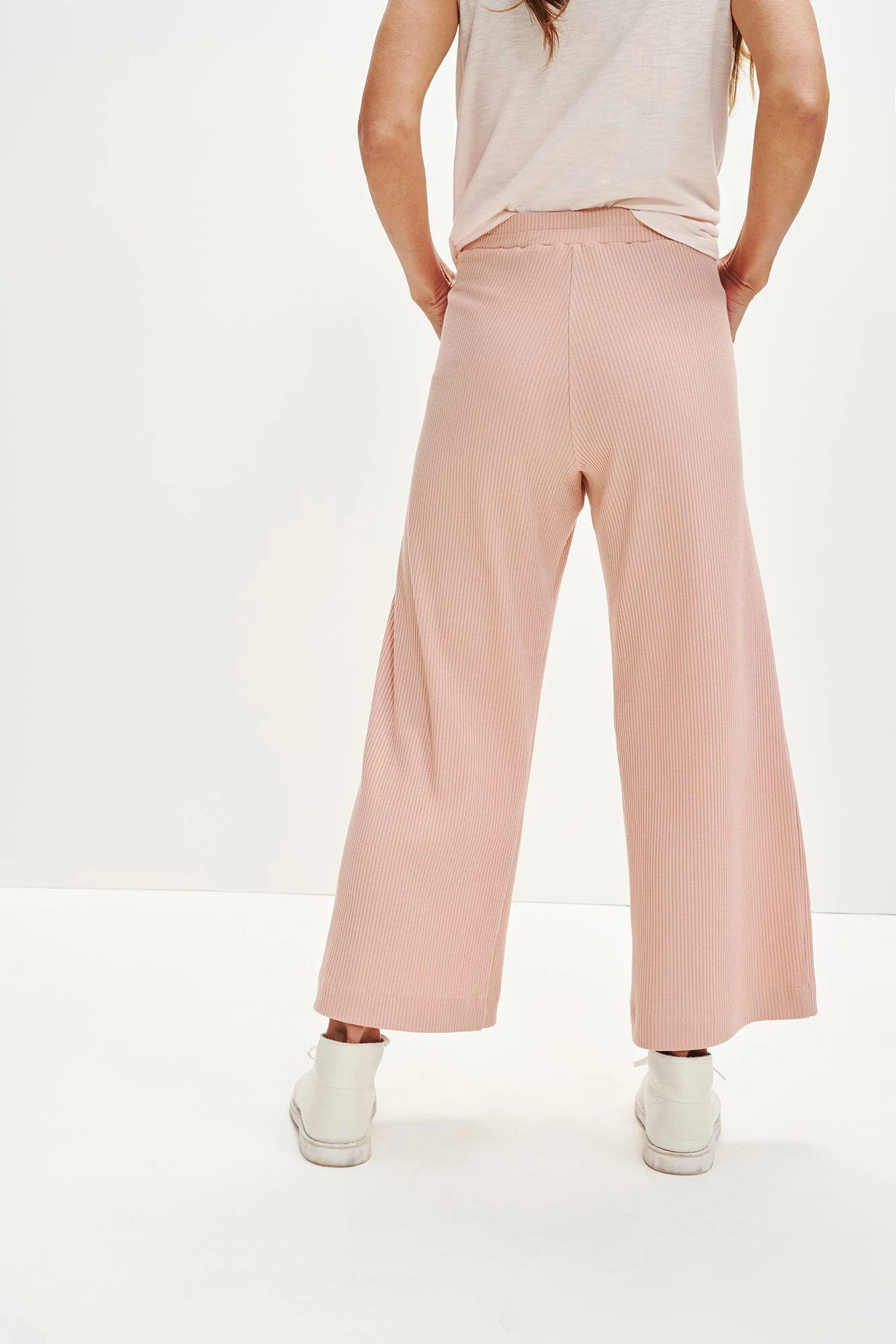 Willow Paris Rib Pants - Rose 5 Willow Paris Rib Pants - Rose - Image 3