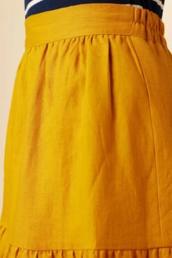 Jill Linen Skirt - Sunflower -Amour Vert 0404 Jill Sunflower 5