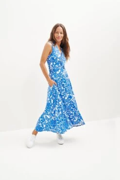 Olive Dream Knit Dress - Verona Floral