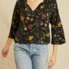 Isla Washable Silk Blouse - St. Germain Floral -Amour Vert 0609 Isla St Germain Floral 3433 web 124c65b0 d853 44ae 9741 3af07f104e0b