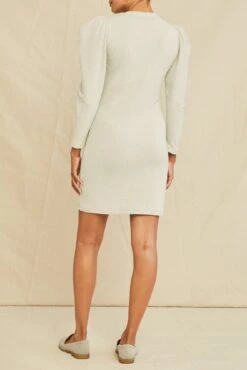 Rosemary Nouveau Fleece Dress - Fog -Amour Vert 0720 Rosemary Fog 0640 web e7deab75 58df 4c3c ae2e 6c9ef72563c3