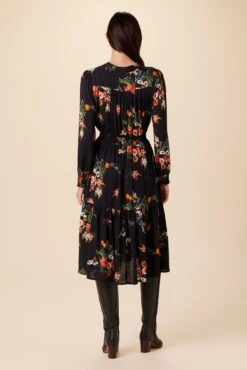 Dannica Ecovero Dress - Treviso Orange -Amour Vert 10013 Dannica Treviso Orange 3