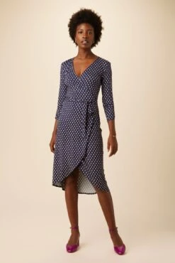 Mallory Viscose Knit Dress - Mia Dot