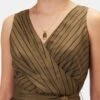 Cambria Dress - Bronzed Olive 1 Cambria Dress - Bronzed Olive -Amour Vert 10312 Cambria Bronzed Olive 5