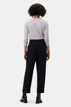 Roni Cotton Modal Spandex Pant - Black -Amour Vert 10368 Roni Black 3