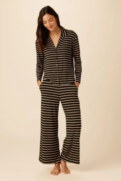 Amour Vert -Amour Vert 10 0236 Lark Harbor Black and Soft Pink 4