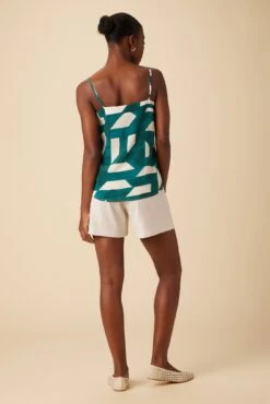 Barlow Washable Silk Cami - Eva -Amour Vert 12 10163 Barlow Silk Eva 3