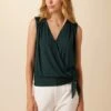 Simone Dream Knit Top - Darkest Spruce 1 Simone Dream Knit Top - Darkest Spruce -Amour Vert 1342 Simone Darkest Spruce 1
