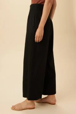 Theo Tencel Twill Pant - Black 9 Theo Tencel Twill Pant - Black -Amour Vert 13 10274 Theo Twill Black 2