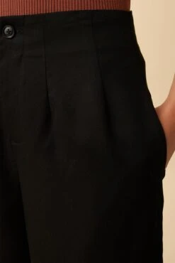 Theo Tencel Twill Pant - Black 11 Theo Tencel Twill Pant - Black -Amour Vert 13 10274 Theo Twill Black 5