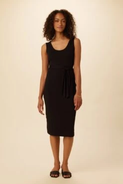 Sheryl Dream Knit Dress - Black