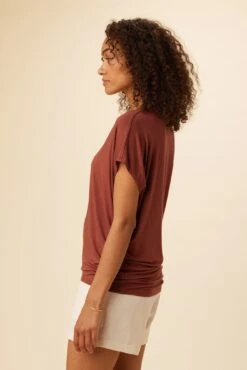 Mayr Dream Knit Tee - Earth -Amour Vert 7044 Mayr Earth 2