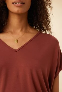 Mayr Dream Knit Tee - Earth -Amour Vert 7044 Mayr Earth 4