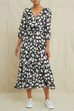 Cassa Ecovero Dress - Vista Floral