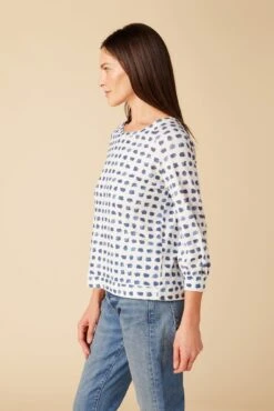 Issa Raglan Slub Tee - Squared Up White 7 Issa Raglan Slub Tee - Squared Up White -Amour Vert 9400 Issa Slub Squared Up White 2